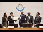 On 9 March 2022, Dr. Kunio Mikuriya, WCO Secretary General,  in his capacity as the depositary of the Convention, received the Instrument of Accession of the Union of Comoros to the RKC