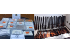 Hunting rifles and cocaine seized in Tunisia.